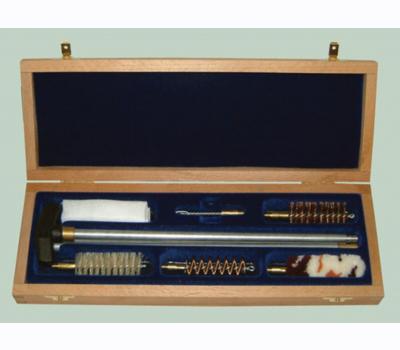 ALUMNINIUM CLEANING KIT SET 12 CAL IN WOODEN BOX  265.2012